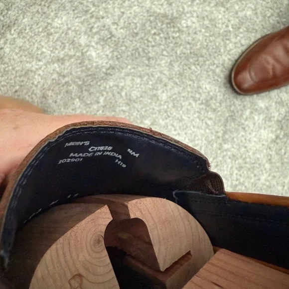 EUC - Cole Haan - Men’s Size 11 - British Tan Loafer Leather Shoe - Picture 5 of 5